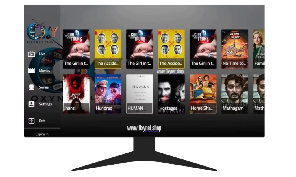 Oxynet TV IPTV South Africa